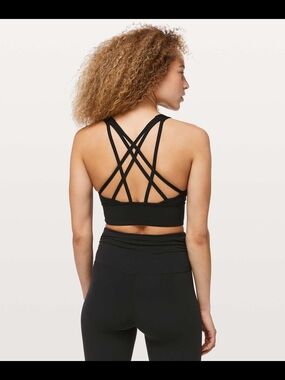 Lululemon Free to Be Serene Bra LL Black – Size 8